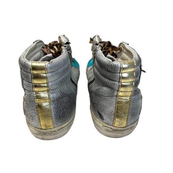 Golden Goose slide sneaker in rainbow size 40 - Picture 7 of 10